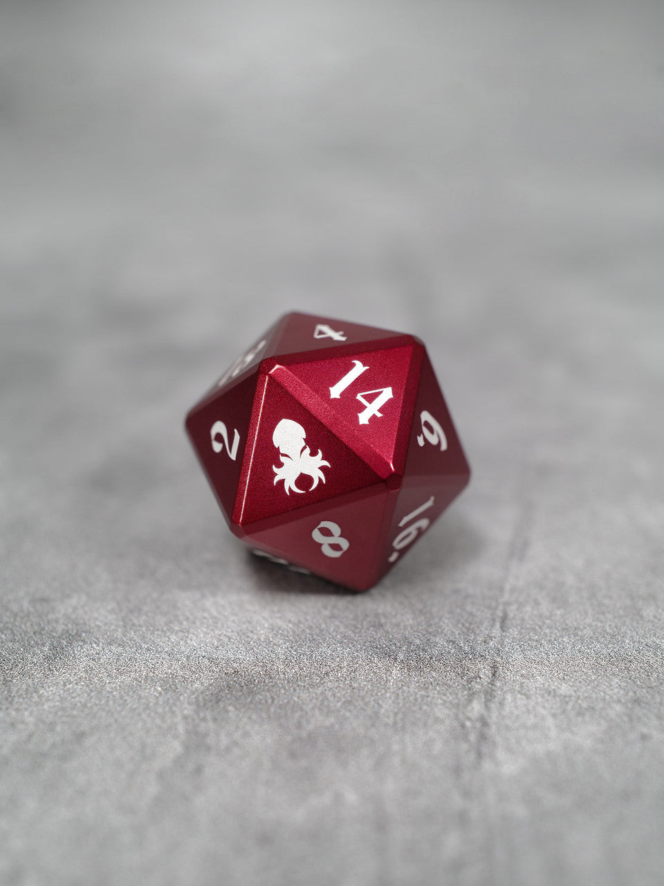Vulcan: 30mm Red Precision Aluminum Single D20